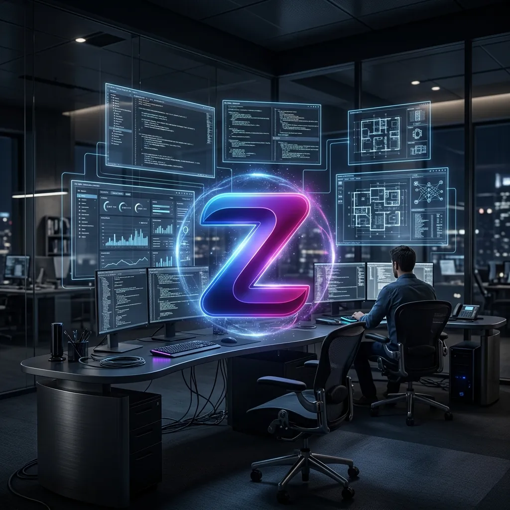 Zaid Asim Softwares Logo